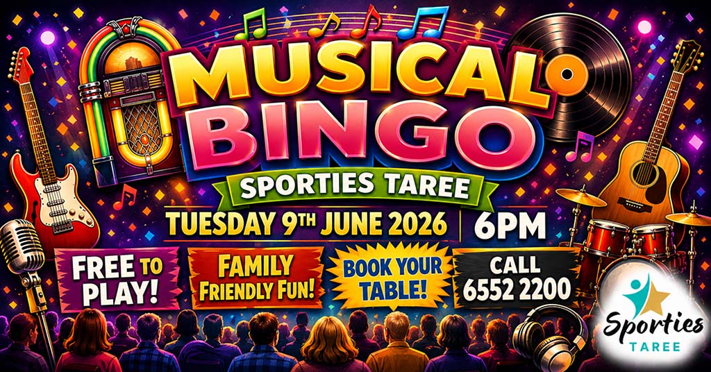 Optimised - Sporties - Musical Bingo 9th June 2026