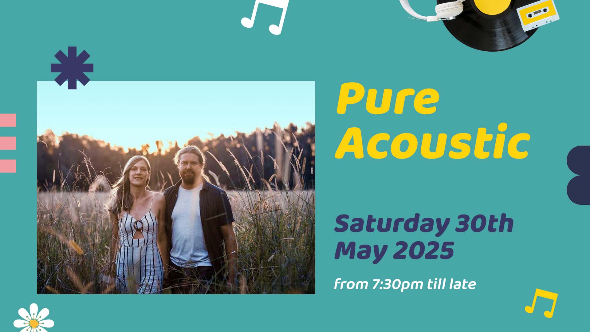 Sailos - Entertainment - Pure Acoustic 30 May 2026