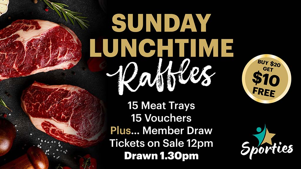Taree League Sports Club - Sunday Lunchtime Raffles Taree League Sports Club - Sunday Lunchtime Raffles