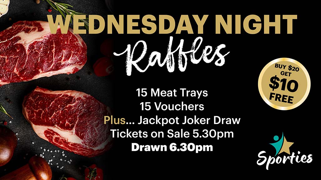 Taree League Sports Club - Wednesday Raffles Taree League Sports Club - Wednesday Raffles