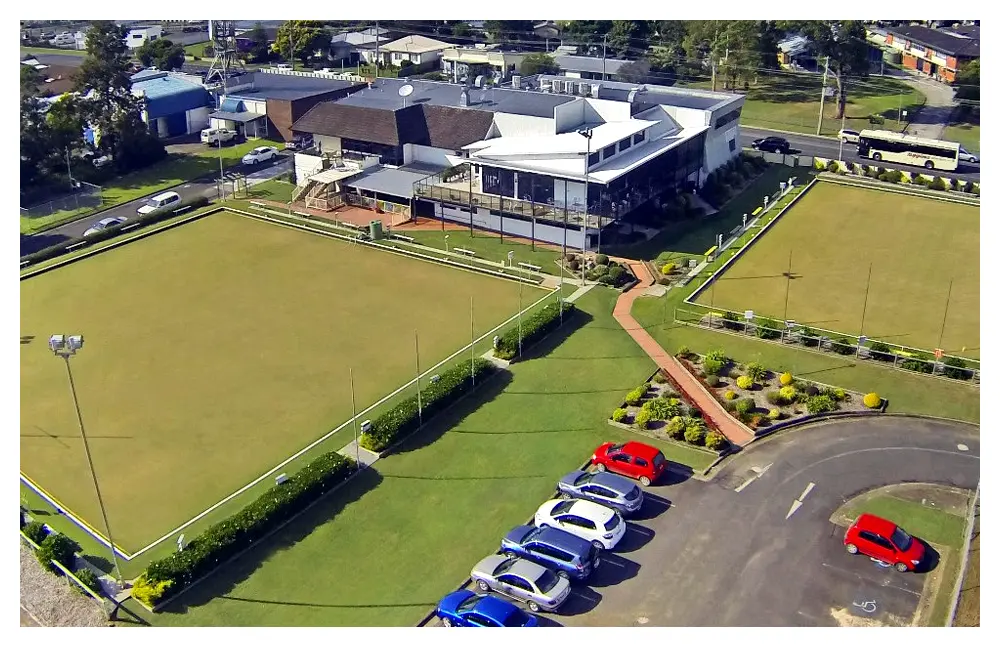Sporties Taree - AerialShot Sporties Taree - AerialShot